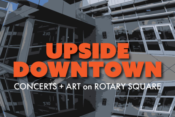 Upside Downtown Concert Series branding